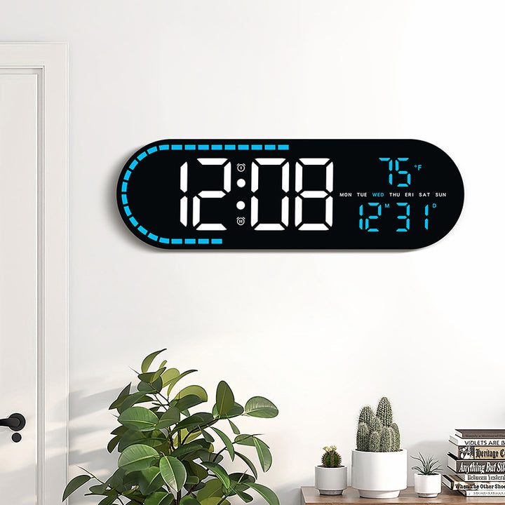Digital multifunctional watch with large display