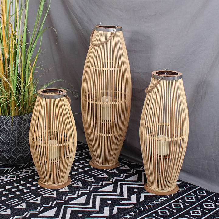 Elegant Rattan Lantern