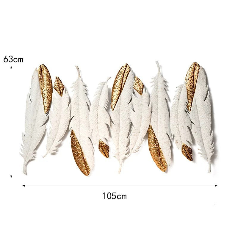 Elegant Feather Wall Art