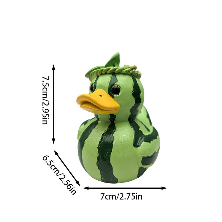 Funny Decor Rubber Duck with Sprinkles