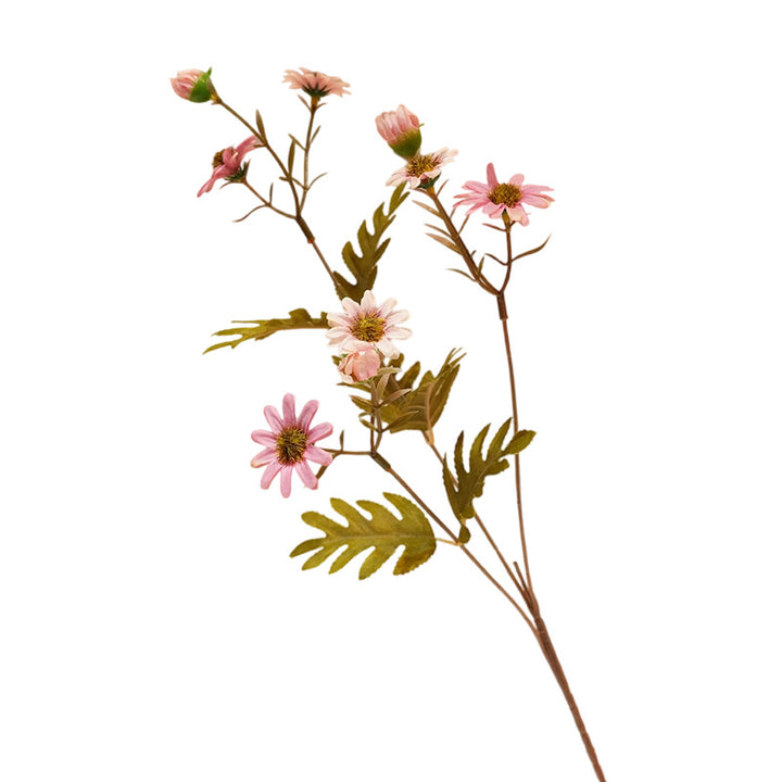 Artificial flower branch with ferns