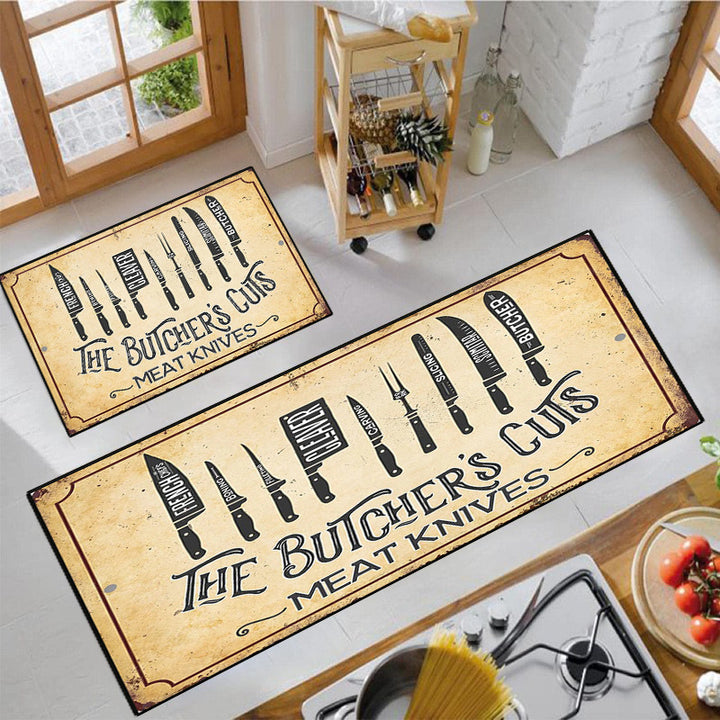 Fun Snack-Themed Kitchen Mat