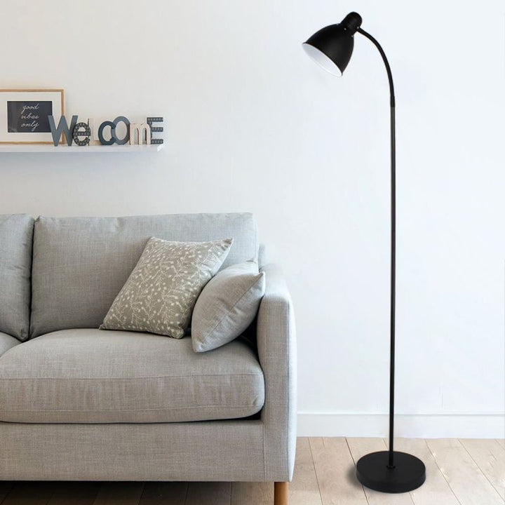 Modern Arc Floor Lamp with Adjustable Shade