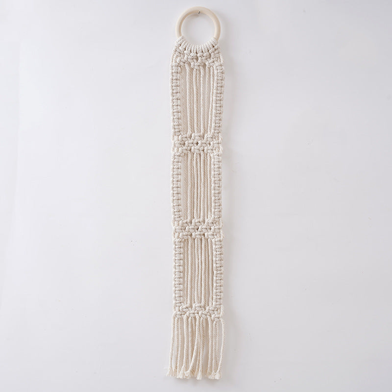 Macrame Photo Frame Wall Hanging Organizer