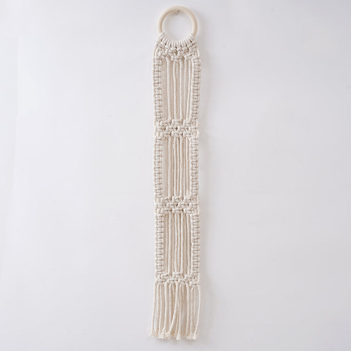 Macrame Photo Frame Wall Hanging Organizer