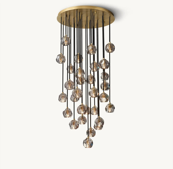 Crystal pendant lamp