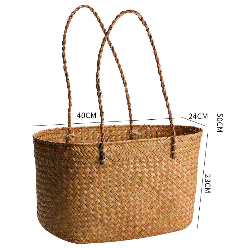 Handwoven Multifunctional Storage Basket