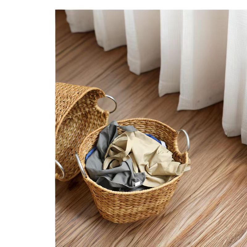Rustic Woven Laundry Hamper