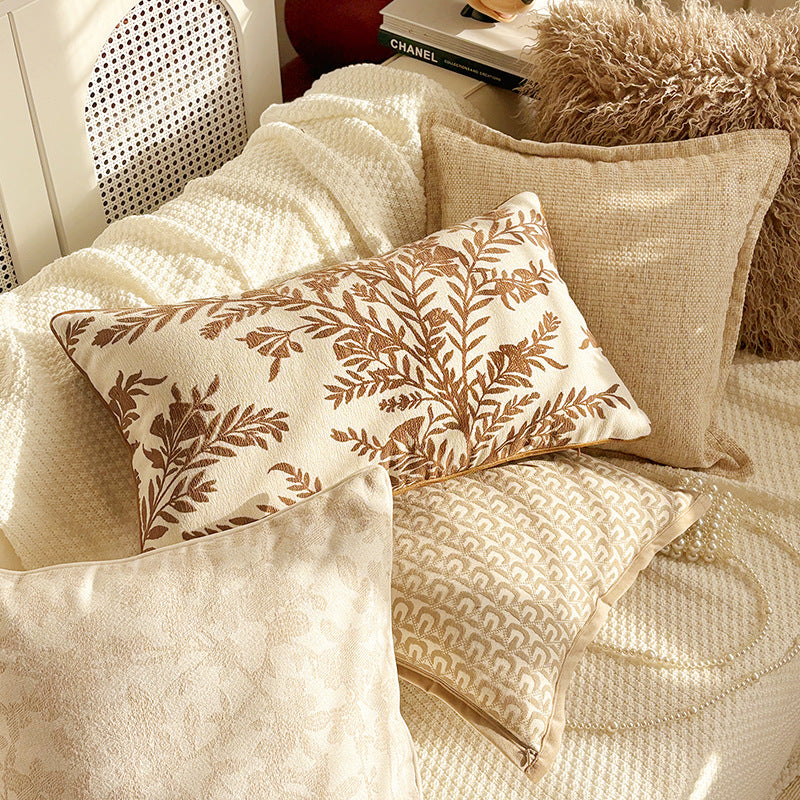 Elegant Textured Decorative Pillow