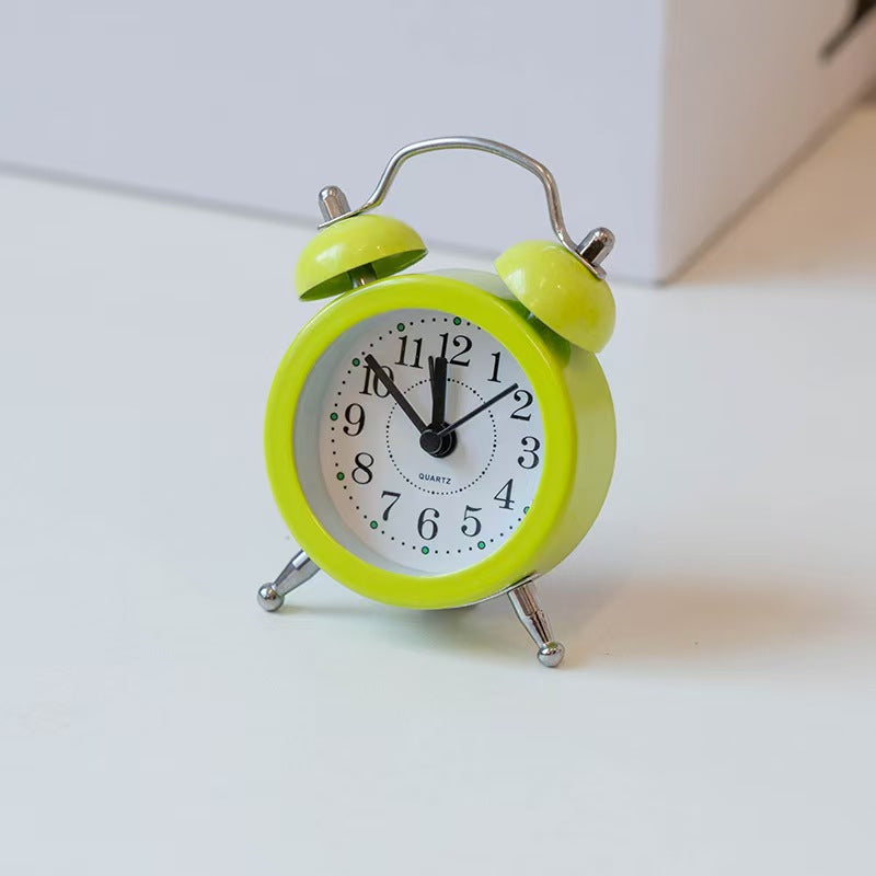 Classic Alarm Clock In Colorful Retro Design