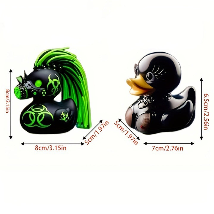 Deko Rubber Duck with Mohawk