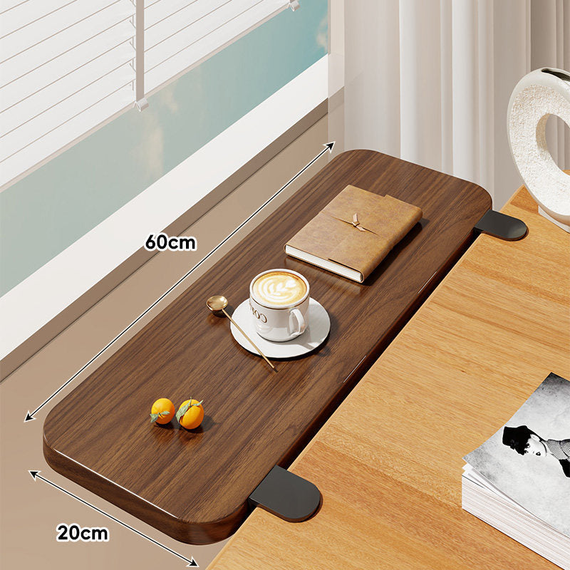Clamp-On Window Sill Desk Extension Shelf