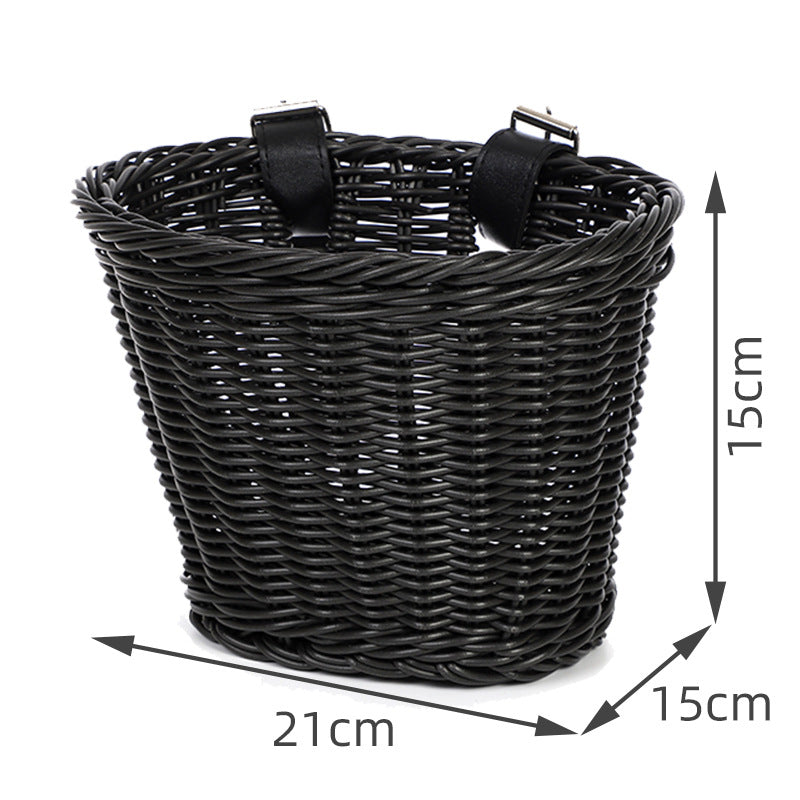 Woven Storage Basket with Handles