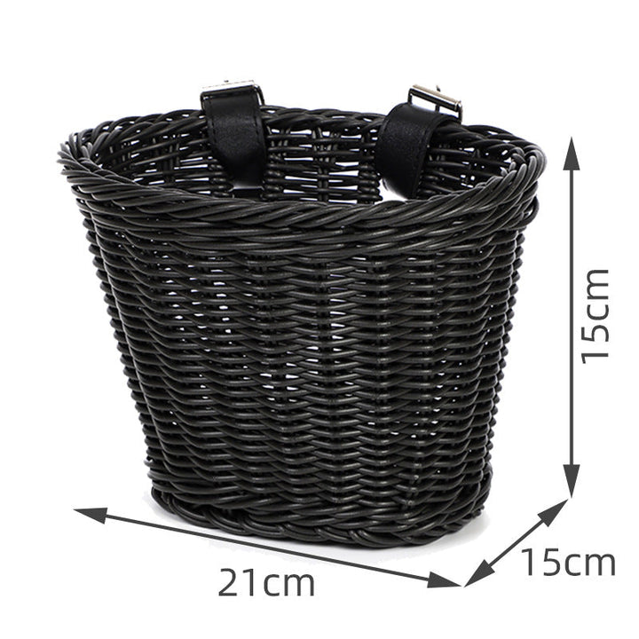 Woven Storage Basket with Handles