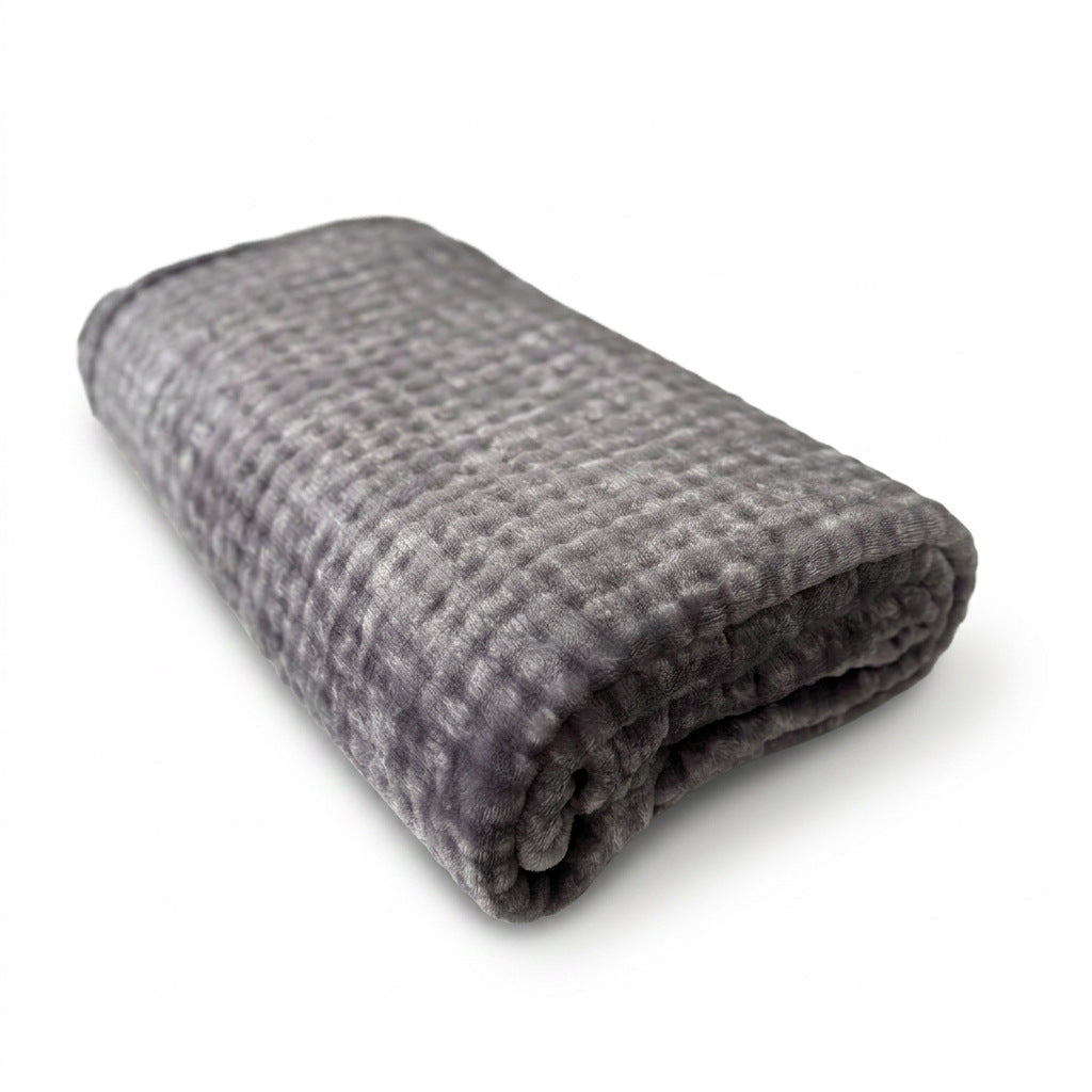 Soft Textured Waffle Blanket