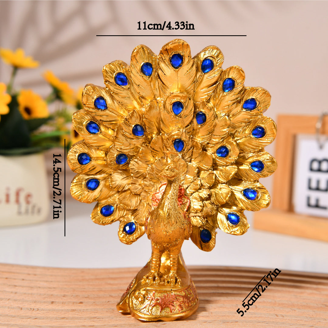 Decorative Peacock Figurine