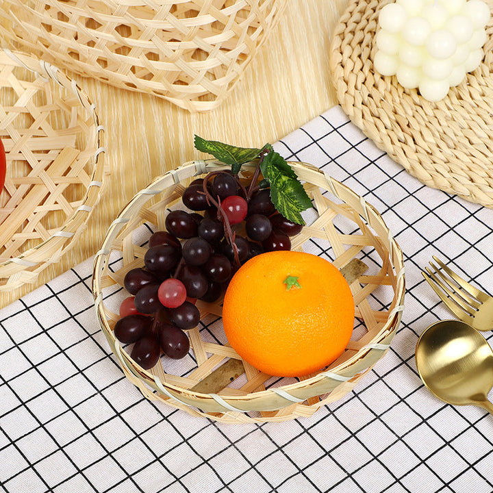 Decorative Handwoven Serving Tray
