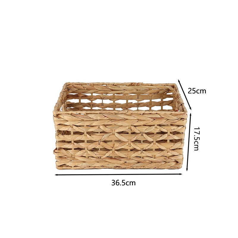 Eco-Friendly Fabric-Lined Storage Basket