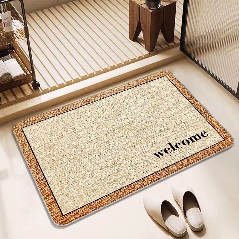 Butterfly-Inspired Decorative Bath Mat