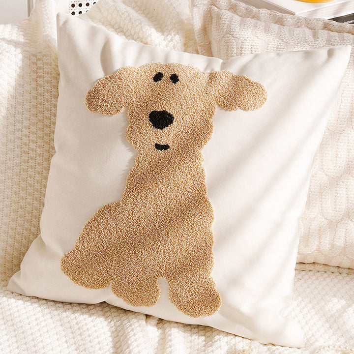 Decorative Croissant Accent Pillow