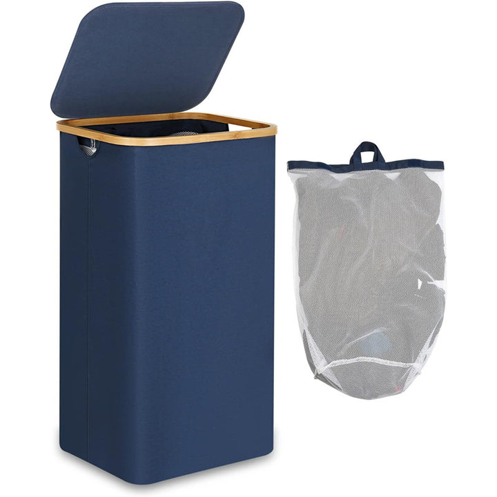 High-quality laundry container with removable inner bag