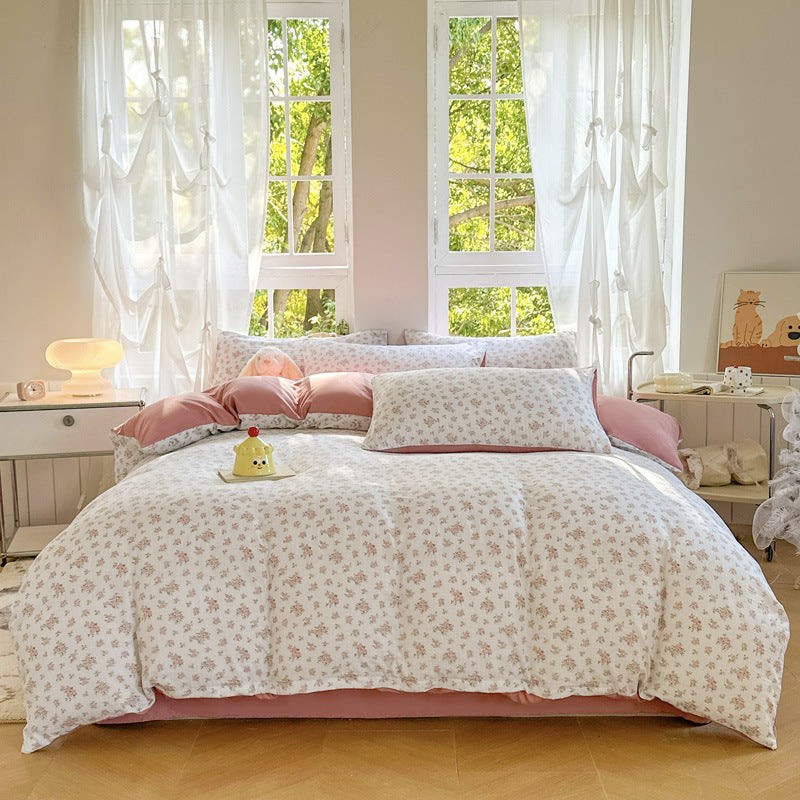 Soft Cotton Cartoon Bedding Set