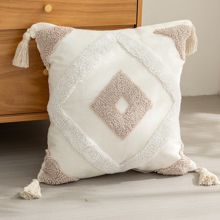 Textured Decorative Throw Pillow