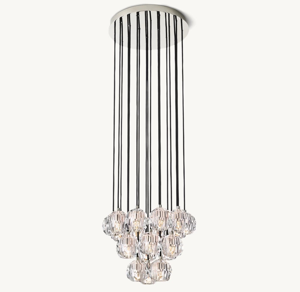 Crystal pendant lamp