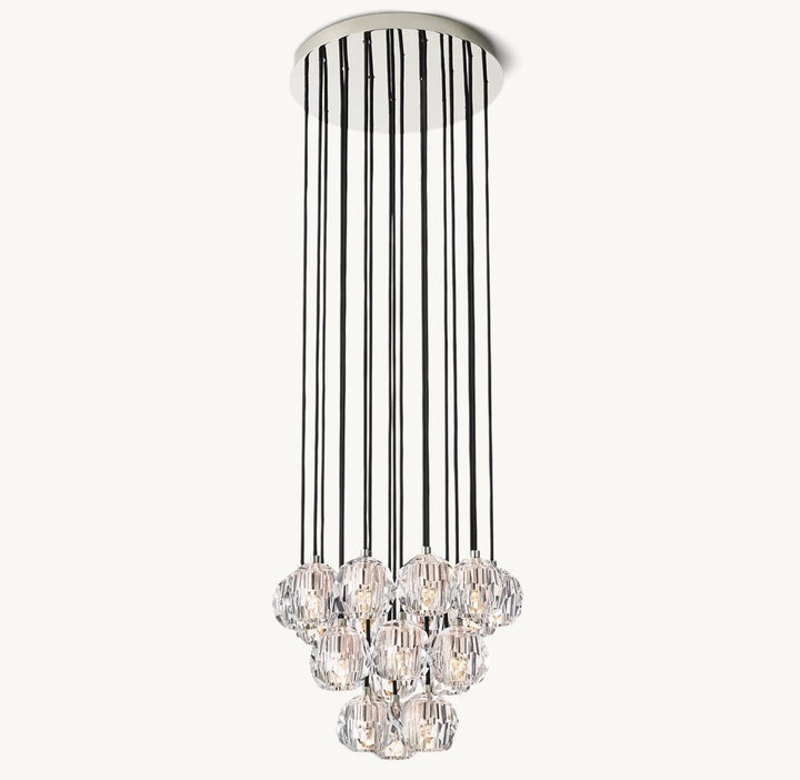 Crystal pendant lamp