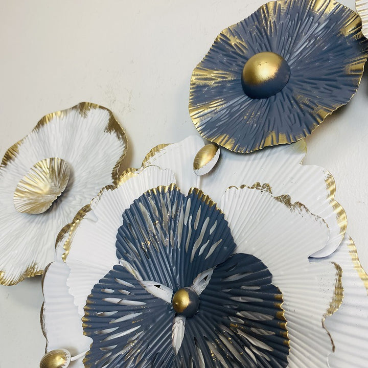 Artistic Flower Wall Sculpture