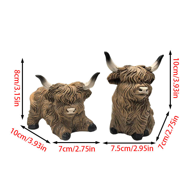 Decorative Highlander figure