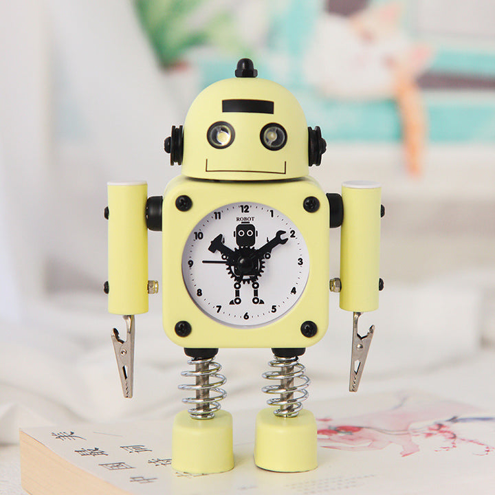 Robot Alarm Clock in Vintage Design