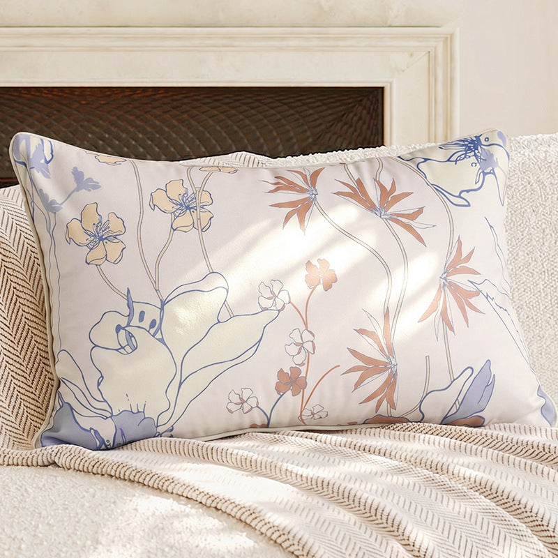 Decorative Ruffled Throw Pillow