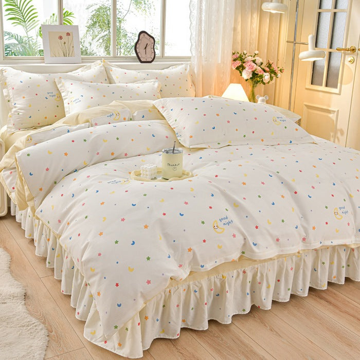 Floral Design Comforter Set