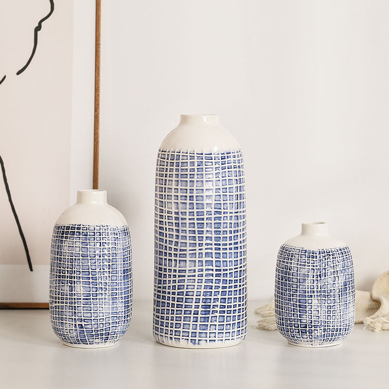 Stylish ceramic vase
