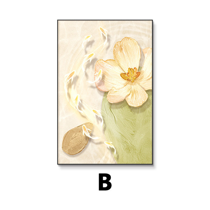 Floral Embellished Wall Art