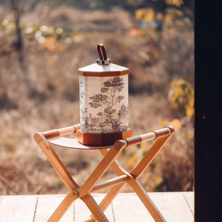 Portable decorative lantern