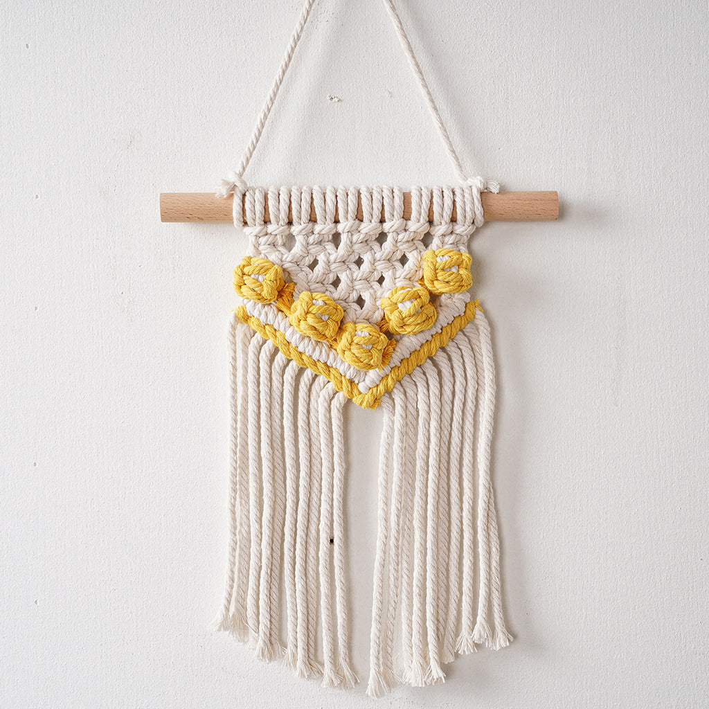 Macrame Wall Hanging Art Piece