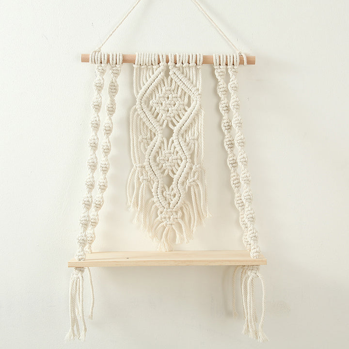 Decorative Macramé Swing Shelf