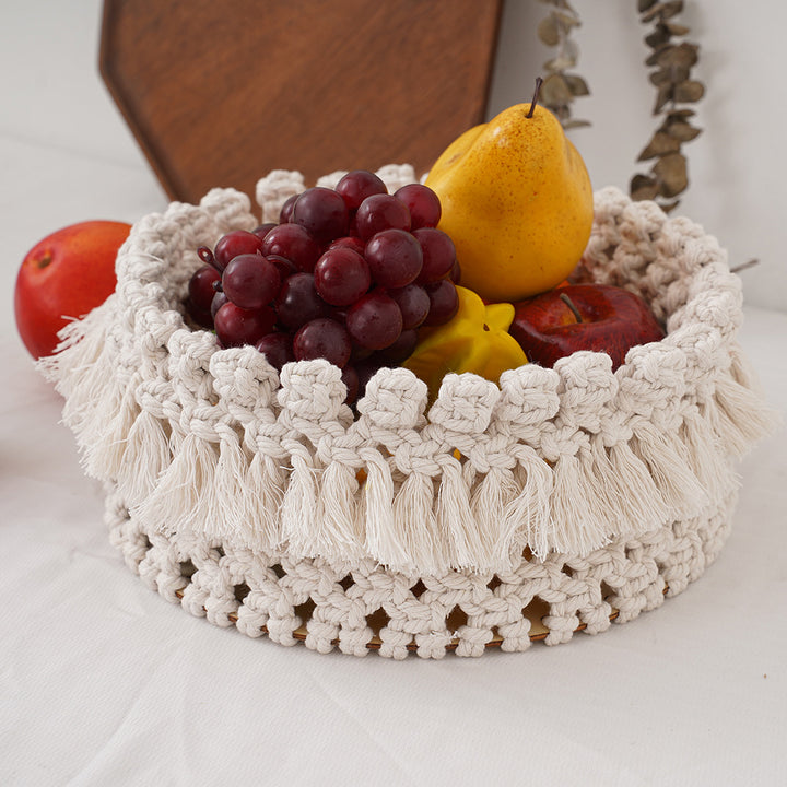 Decorative Macramé Storage Basket