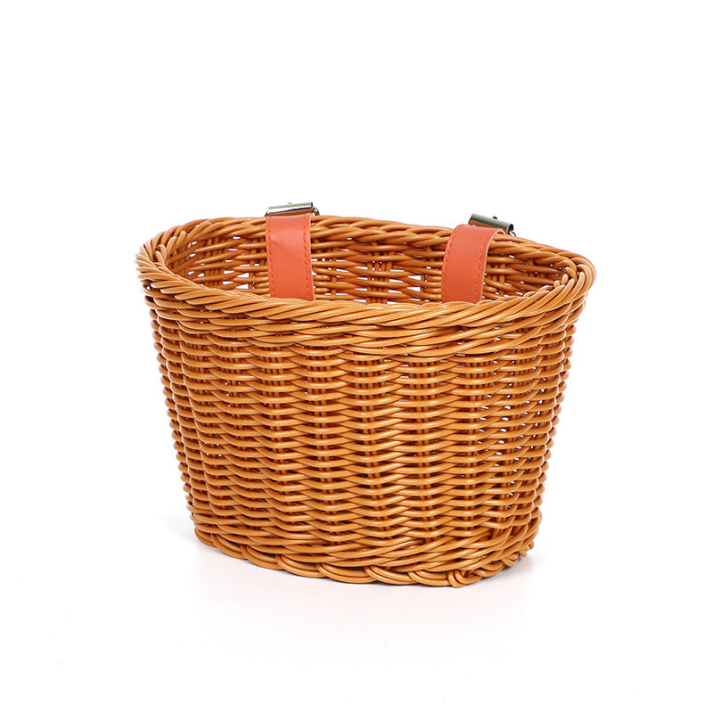 Woven Storage Basket with Handles