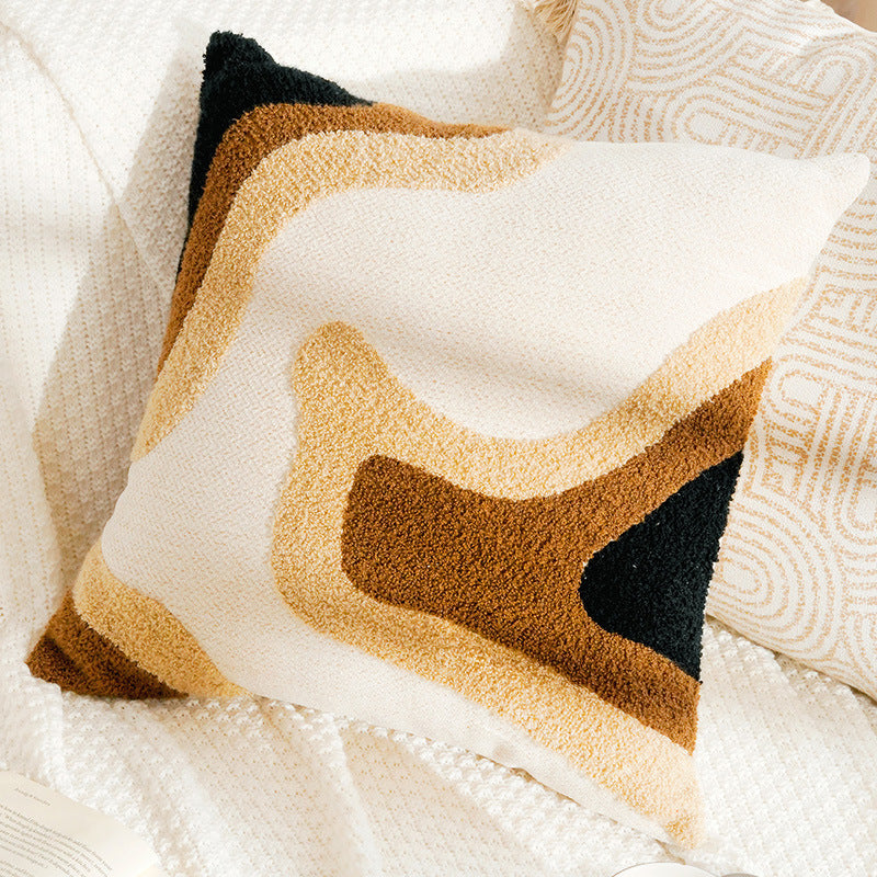 Abstract Design Throw Pillow