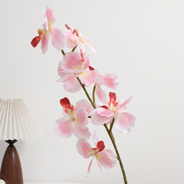 Artificial orchid bouquet with realistic details