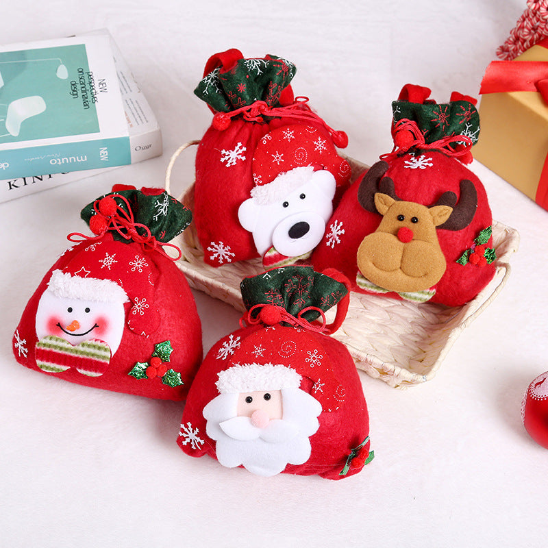 Decorative Christmas gift bag