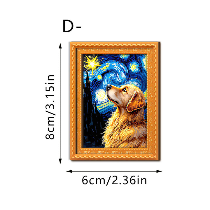 Decorative cat art with futuristic design