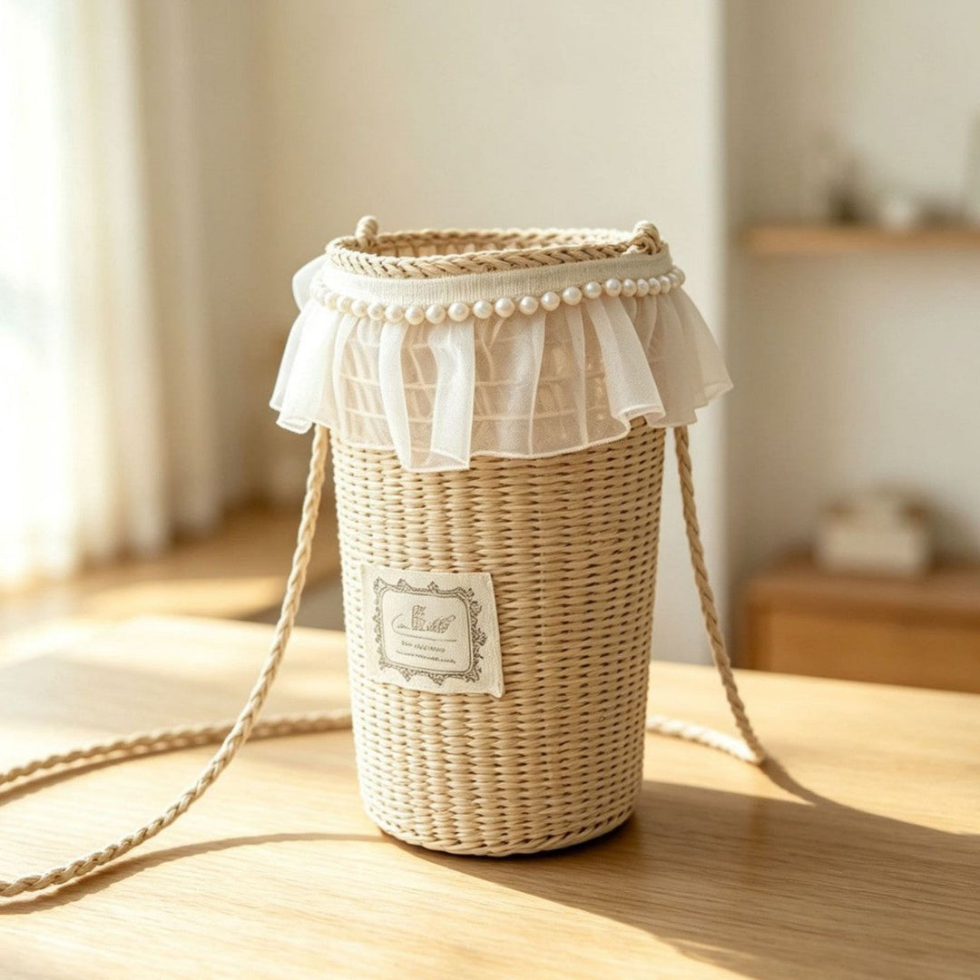 Decorative Woven Wall Planter