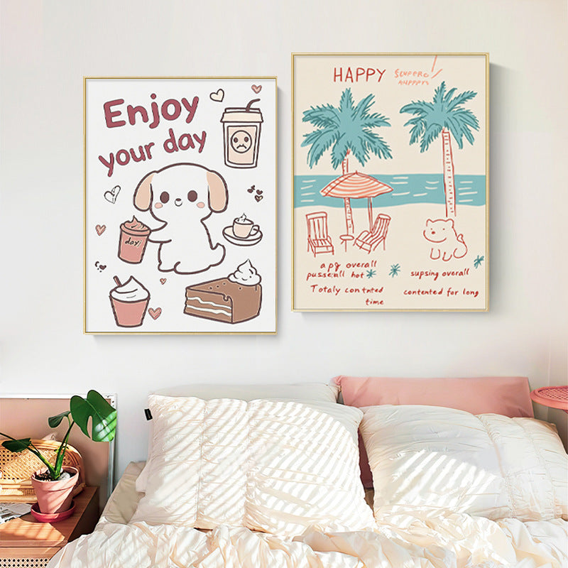 Dog-Themed Framed Wall Art