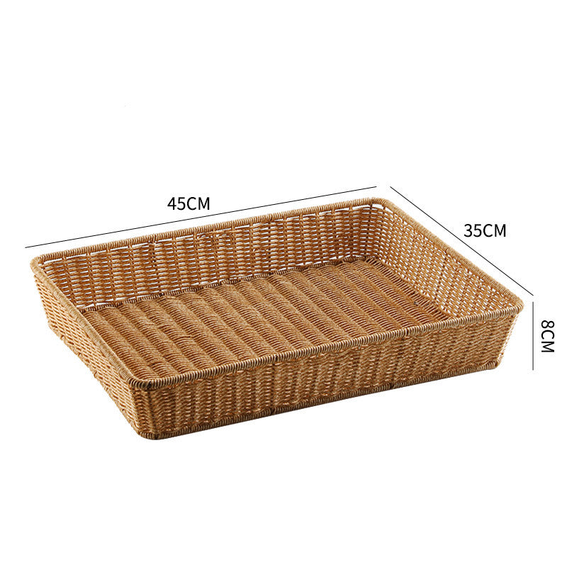 Natural Woven Storage Tray