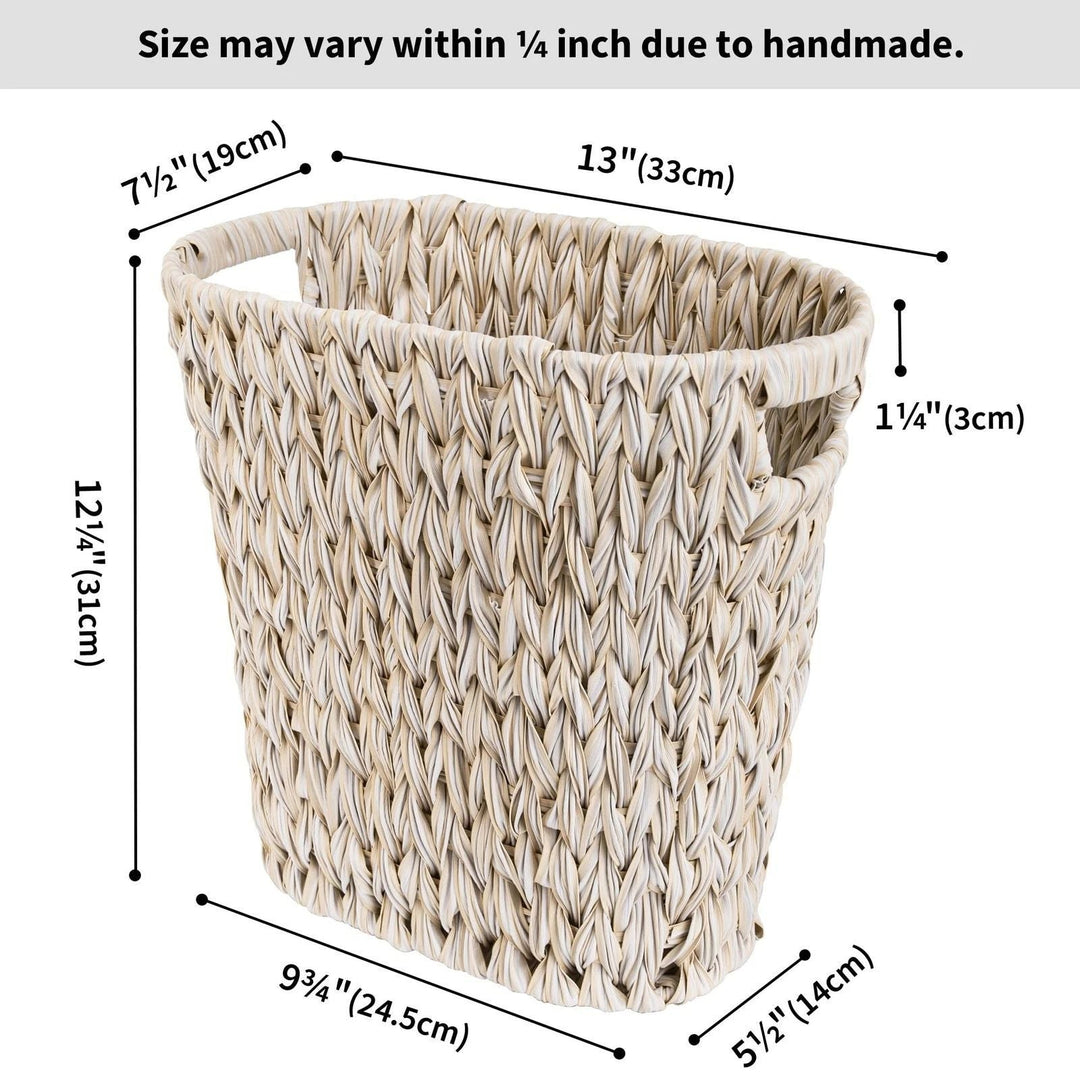 Woven Storage Basket with Handles