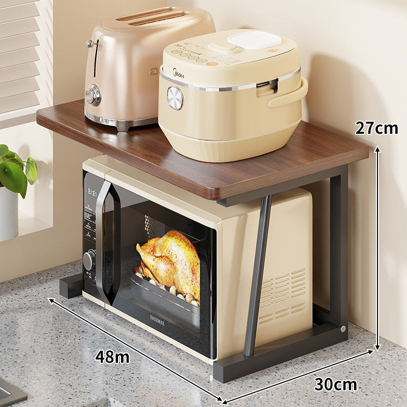 Stacking Countertop Microwave and Appliance Shelf Organizer